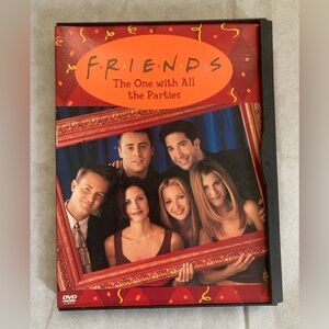 NWOT Vintage Friends: The One with All the Parties DVD
